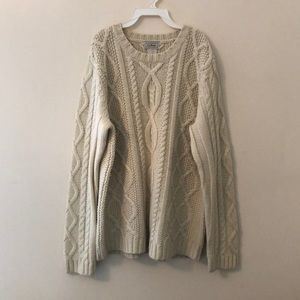 L.L. Bean Cable Knit Sweater